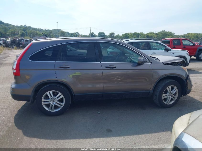 2010 Honda Cr-V Ex-L VIN: 5J6RE3H77AL028917 Lot: 43259014