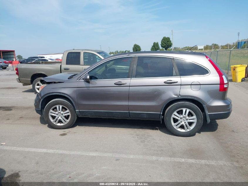 2010 Honda Cr-V Ex-L VIN: 5J6RE3H77AL028917 Lot: 43259014