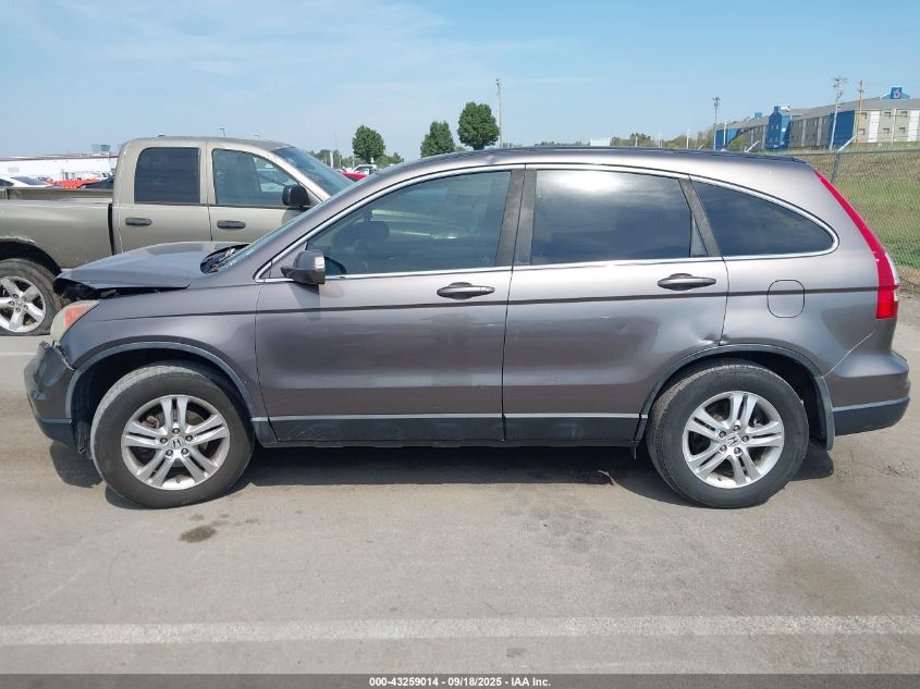 2010 Honda Cr-V Ex-L VIN: 5J6RE3H77AL028917 Lot: 43259014