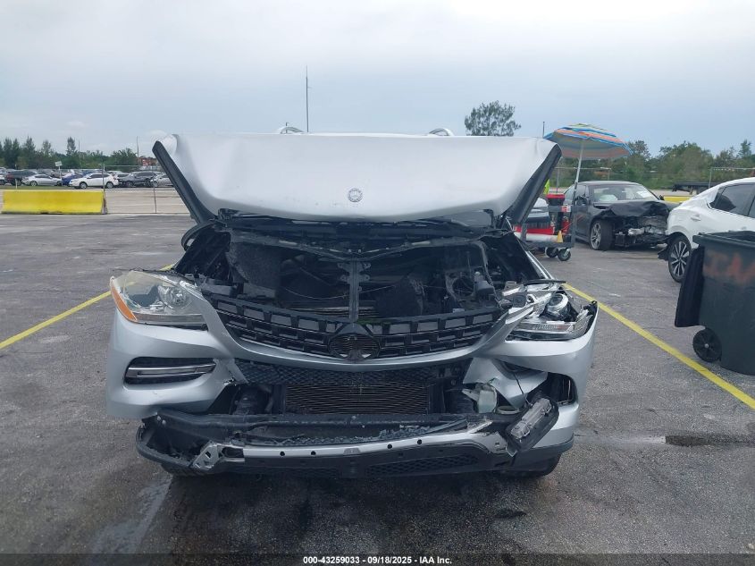 2012 Mercedes-Benz Ml 350 4Matic VIN: 4JGDA5HB3CA076534 Lot: 43259033