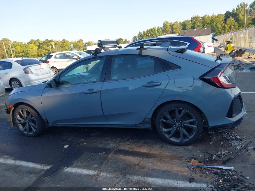 2018 Honda Civic Sport VIN: SHHFK7G49JU229705 Lot: 43259046