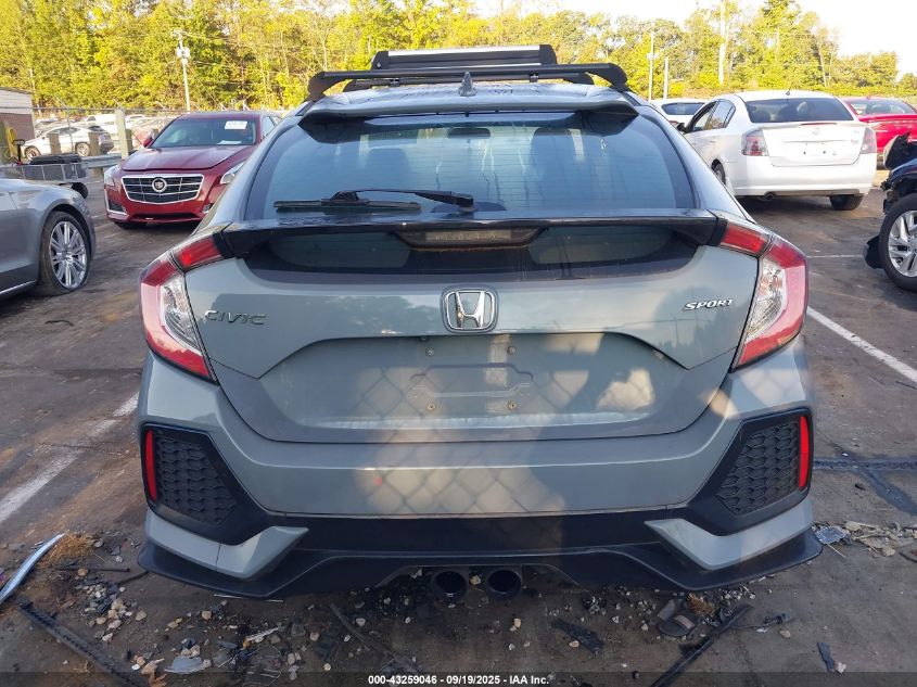 2018 Honda Civic Sport VIN: SHHFK7G49JU229705 Lot: 43259046