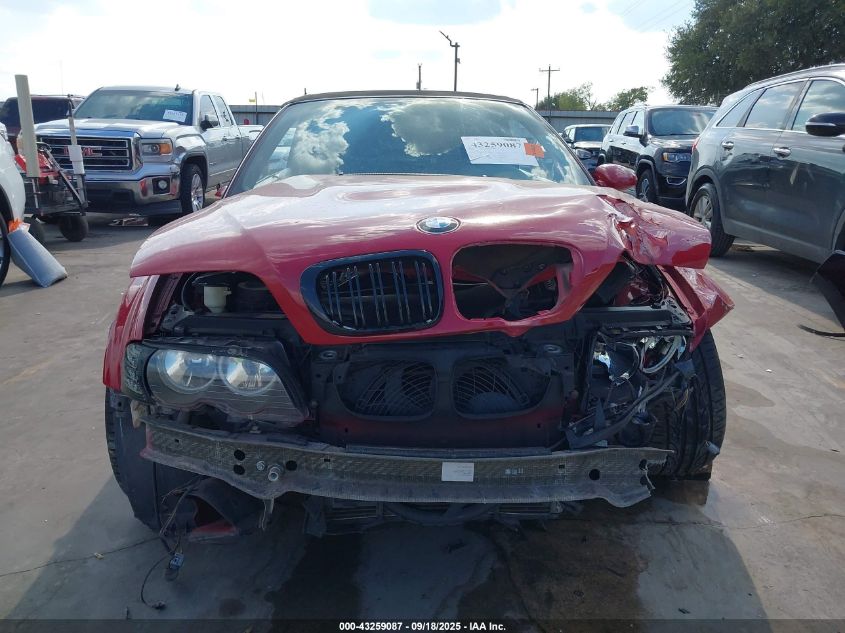 2002 BMW M3 VIN: WBSBR93462EX22248 Lot: 43259087