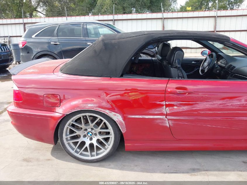 2002 BMW M3 VIN: WBSBR93462EX22248 Lot: 43259087