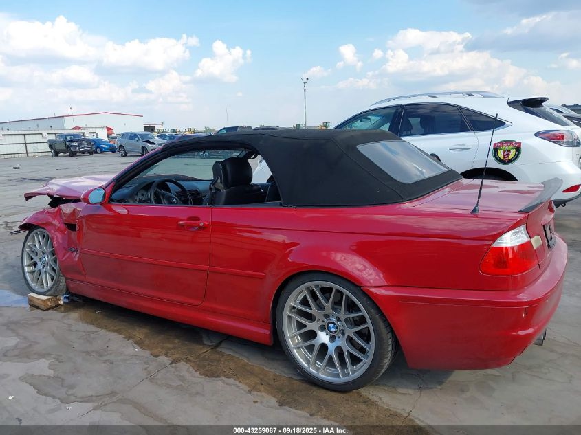 2002 BMW M3 VIN: WBSBR93462EX22248 Lot: 43259087