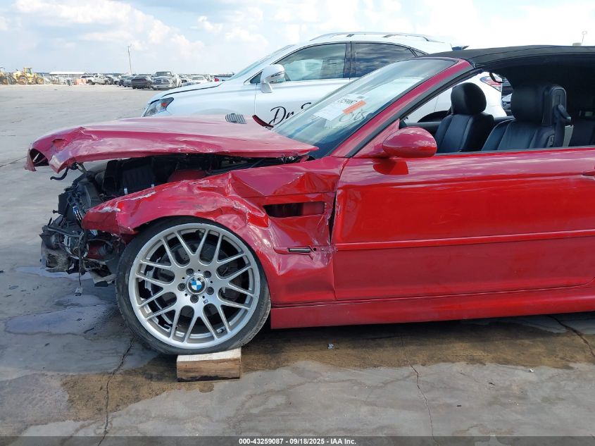 2002 BMW M3 VIN: WBSBR93462EX22248 Lot: 43259087