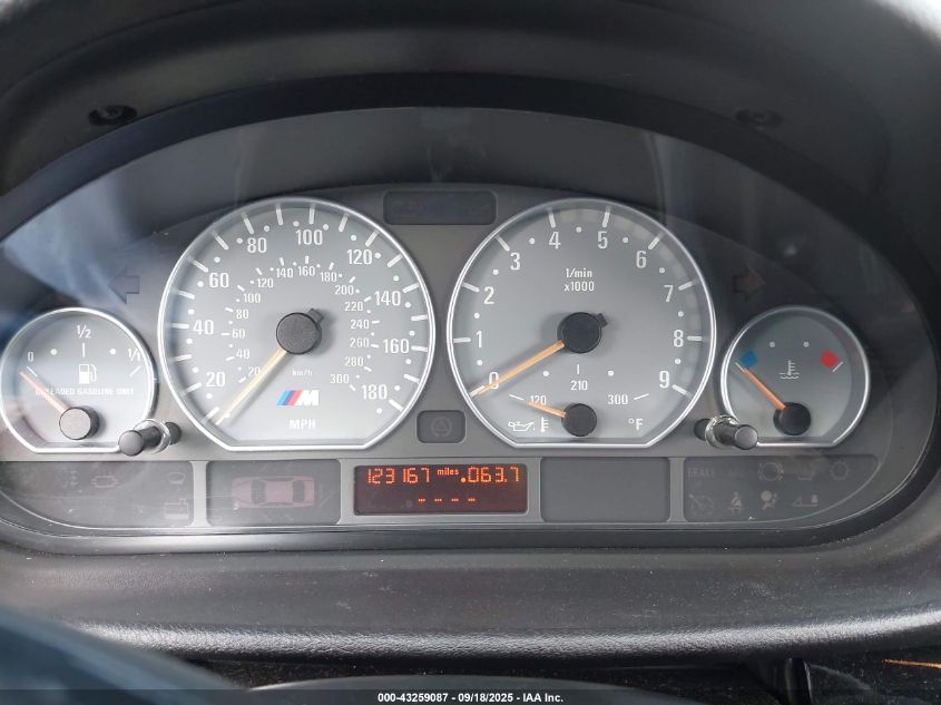 2002 BMW M3 VIN: WBSBR93462EX22248 Lot: 43259087