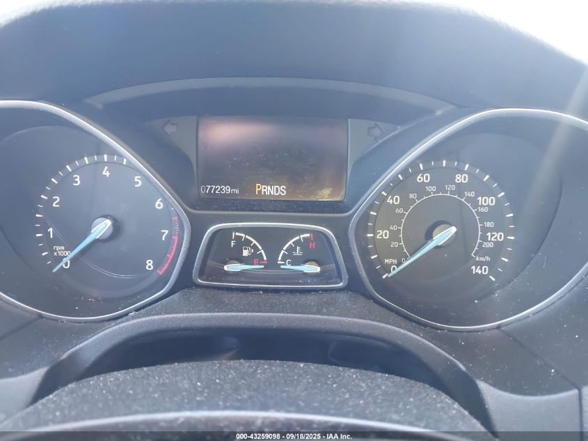 2017 Ford Focus Sel VIN: 1FADP3H22HL339086 Lot: 43259098