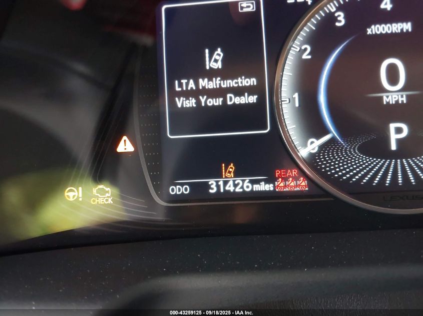 2023 Lexus Es 350 VIN: 58ADZ1B11PU153531 Lot: 43259125