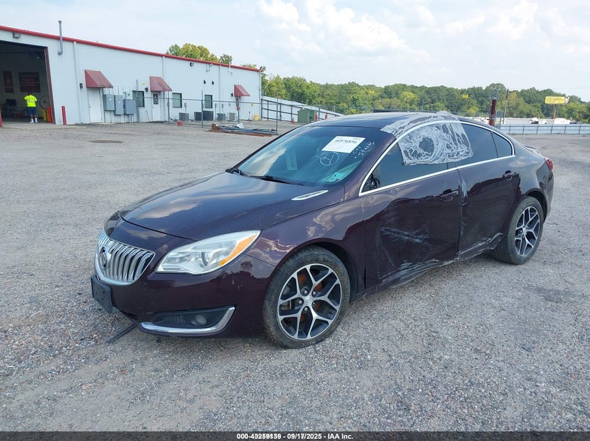 2017 Buick Regal Turbo Sport Touring brown sedan gasoline 2G4GL5EX9H9172257 photo #3