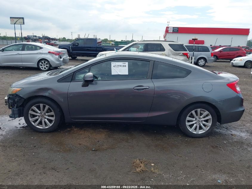 2012 Honda Civic Ex VIN: 2HGFG3B86CH537886 Lot: 43259188