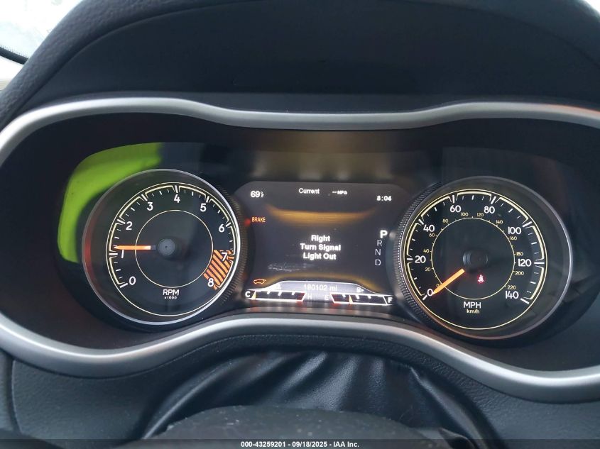 2015 Jeep Cherokee Trailhawk VIN: 1C4PJMBS2FW583064 Lot: 43259201