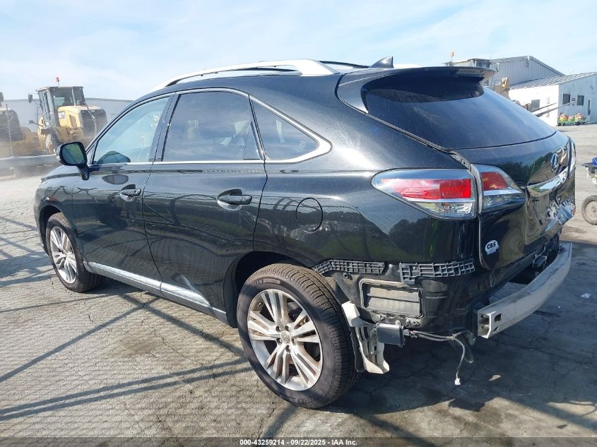 2015 Lexus Rx 350 VIN: JTJBK1BA2F2466411 Lot: 43259214