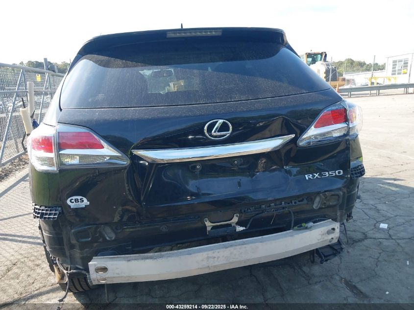 2015 Lexus Rx 350 VIN: JTJBK1BA2F2466411 Lot: 43259214