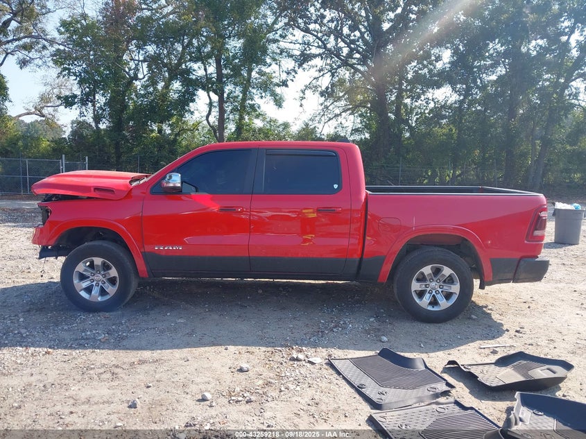 2022 Ram 1500 Laramie 4X4 5'7 Box VIN: 1C6SRFJT4NN481785 Lot: 43259218