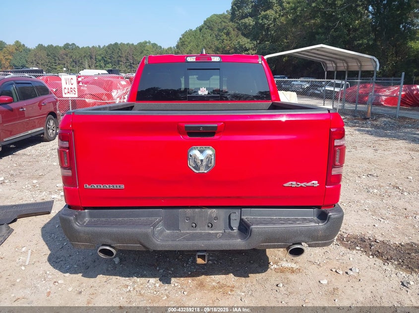 2022 Ram 1500 Laramie 4X4 5'7 Box VIN: 1C6SRFJT4NN481785 Lot: 43259218
