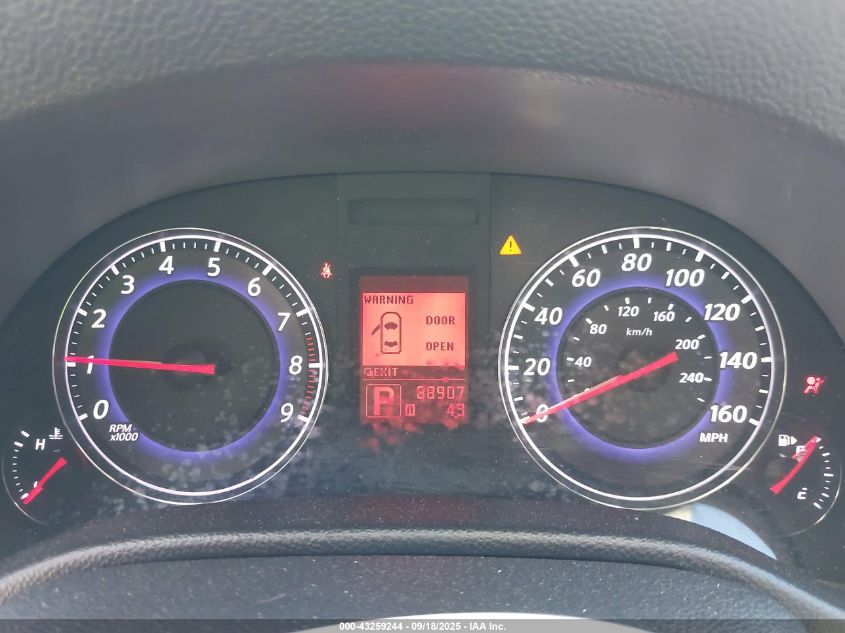 2009 Infiniti G37X VIN: JNKCV61F49M359652 Lot: 43259244