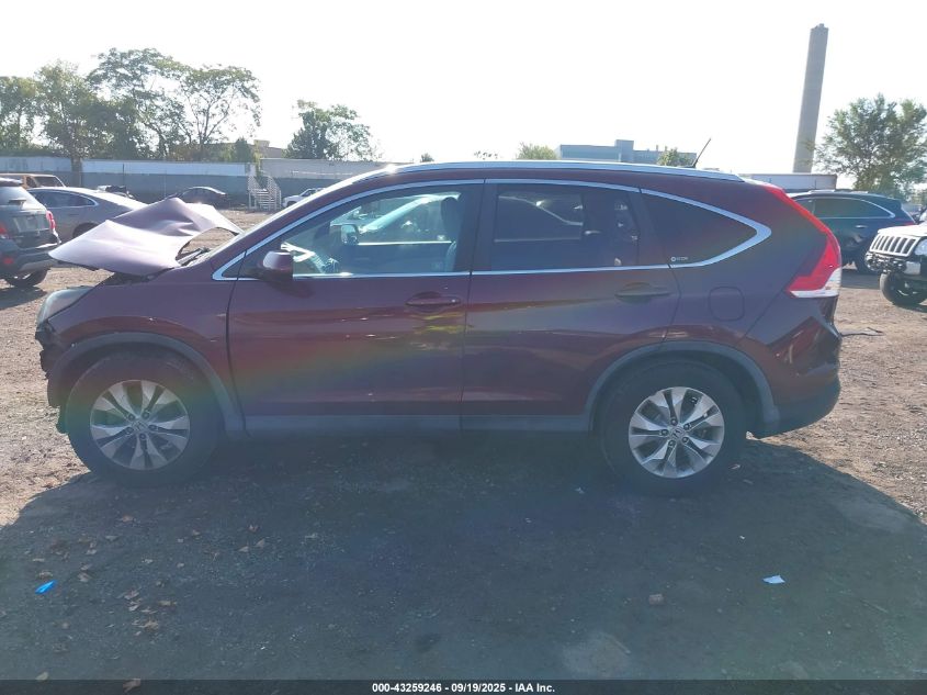 2012 Honda Cr-V Ex-L VIN: 5J6RM4H70CL062919 Lot: 43259246