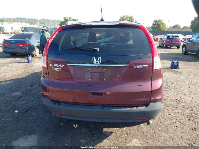 2012 Honda Cr-V Ex-L VIN: 5J6RM4H70CL062919 Lot: 43259246