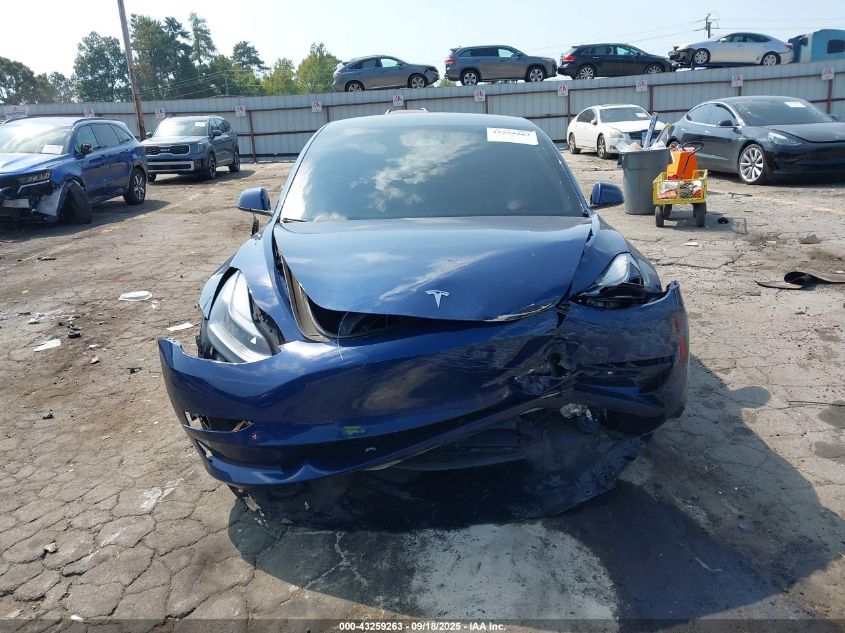 2021 Tesla Model 3 Standard Range Plus Rear-Wheel Drive VIN: 5YJ3E1EA1MF086111 Lot: 43259263