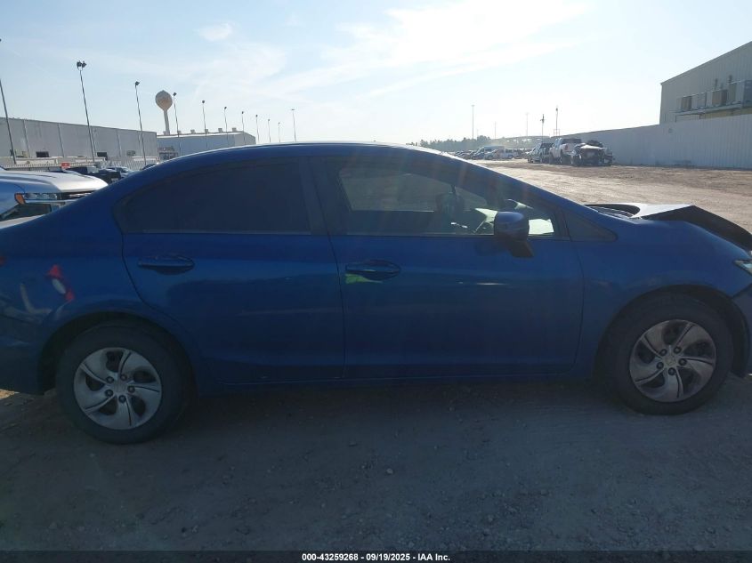 2014 Honda Civic Lx VIN: 2HGFB2F53EH508017 Lot: 43259268