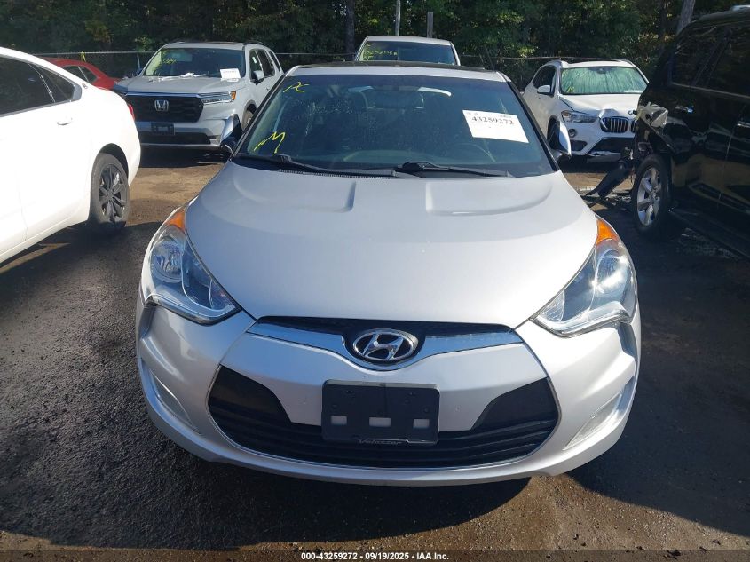 2017 Hyundai Veloster Value Edition VIN: KMHTC6AD6HU319430 Lot: 43259272