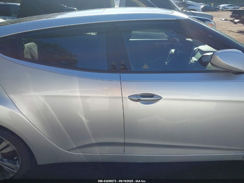 2017 Hyundai Veloster Value Edition VIN: KMHTC6AD6HU319430 Lot: 43259272