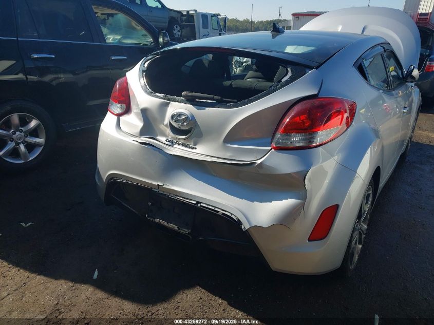 2017 Hyundai Veloster Value Edition VIN: KMHTC6AD6HU319430 Lot: 43259272