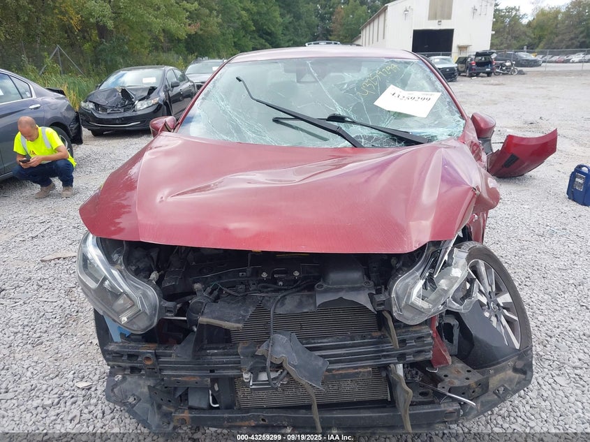 2020 Nissan Versa Sv Xtronic Cvt VIN: 3N1CN8EV1LL804500 Lot: 43259299