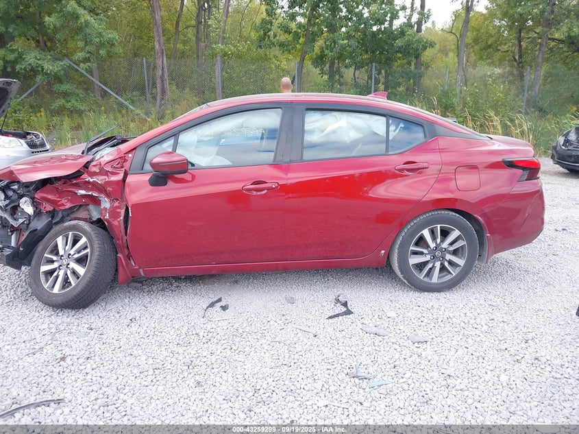 2020 Nissan Versa Sv Xtronic Cvt VIN: 3N1CN8EV1LL804500 Lot: 43259299