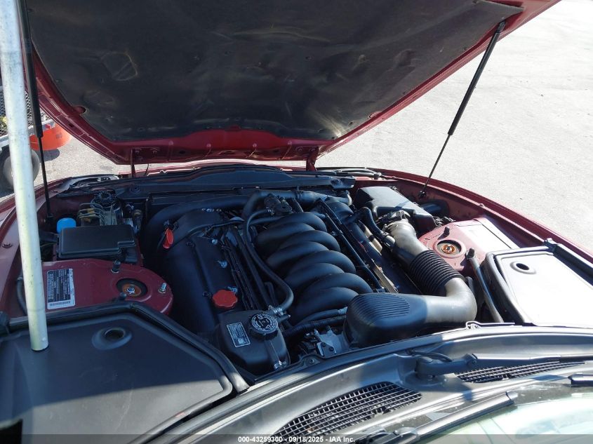 2001 Jaguar Xk8 VIN: SAJDA42C81NA15478 Lot: 43259300