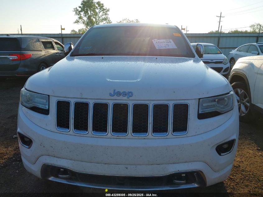 2014 Jeep Grand Cherokee Overland VIN: 1C4RJFCG1EC195516 Lot: 43259305