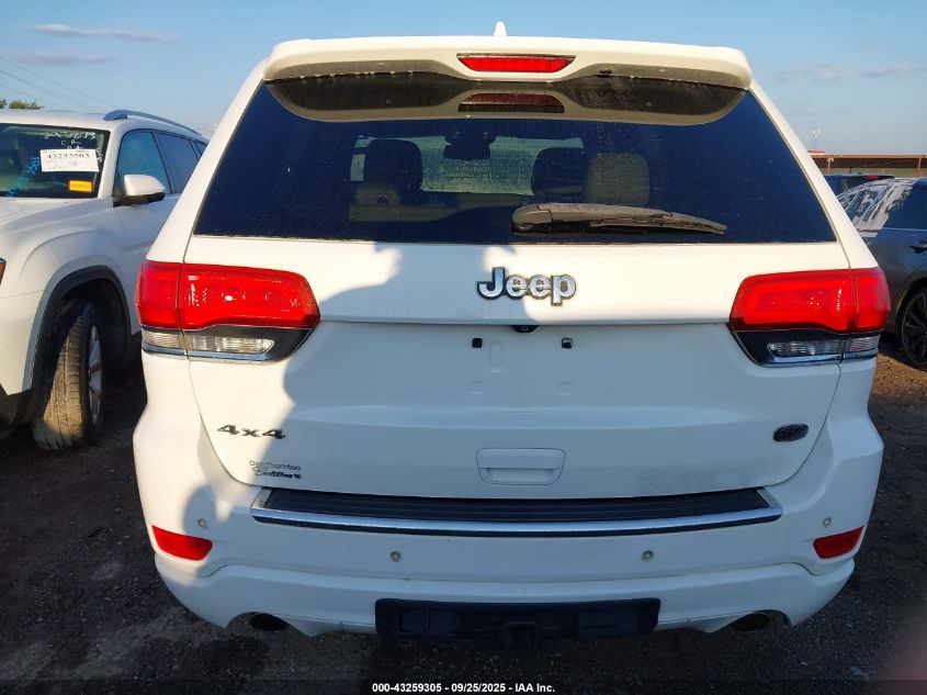 2014 Jeep Grand Cherokee Overland VIN: 1C4RJFCG1EC195516 Lot: 43259305