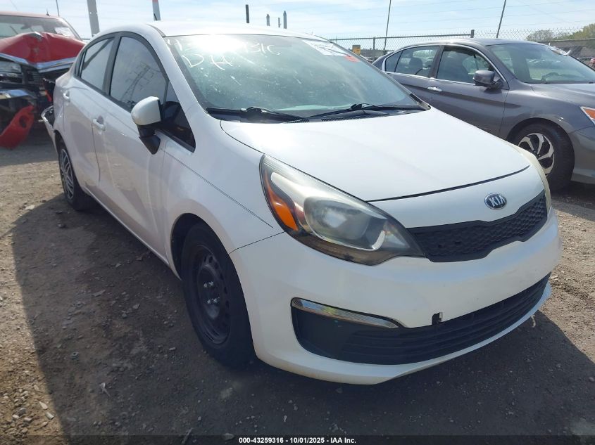2016 KIA RIO LX - KNADM4A35G6638657