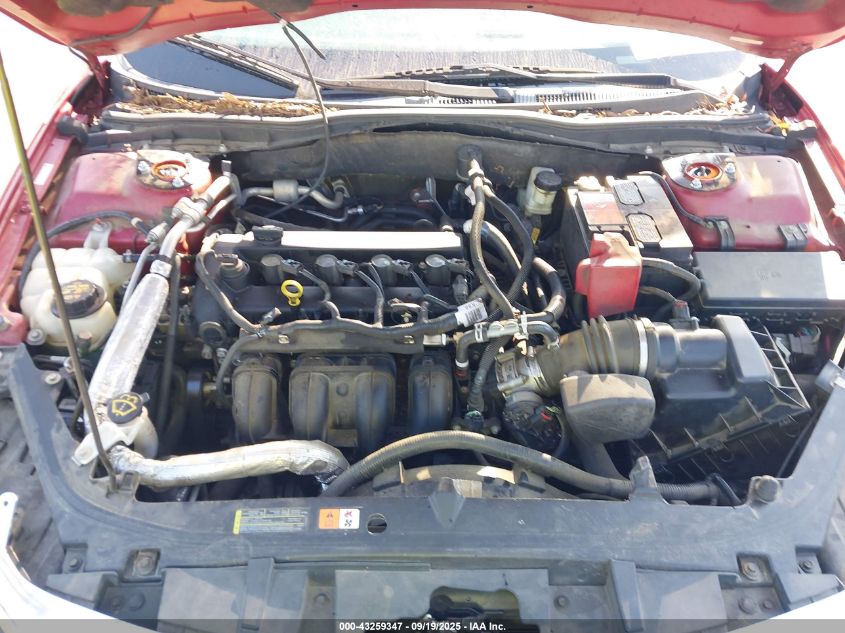 2010 Ford Fusion Sel VIN: 3FAHP0JA3AR184654 Lot: 43259347