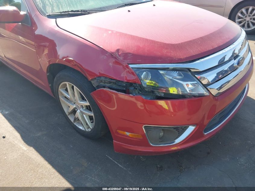 2010 Ford Fusion Sel VIN: 3FAHP0JA3AR184654 Lot: 43259347