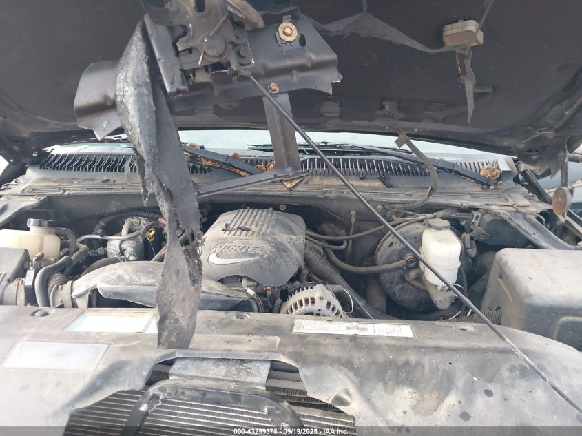 2001 Chevrolet Silverado 1500 Ls VIN: 2GCEK19T011103637 Lot: 43259378