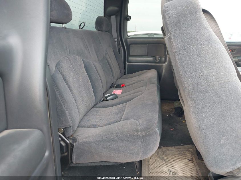 2001 Chevrolet Silverado 1500 Ls VIN: 2GCEK19T011103637 Lot: 43259378