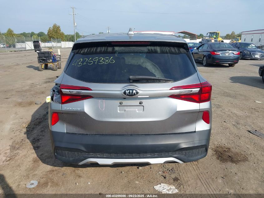 2021 Kia Seltos Lx VIN: KNDEPCAAXM7160667 Lot: 43259386