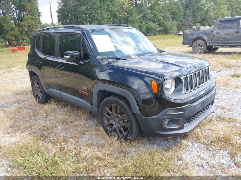 2016 JEEP RENEGADE 75TH ANNIVERSARY - ZACCJABT0GPD06417