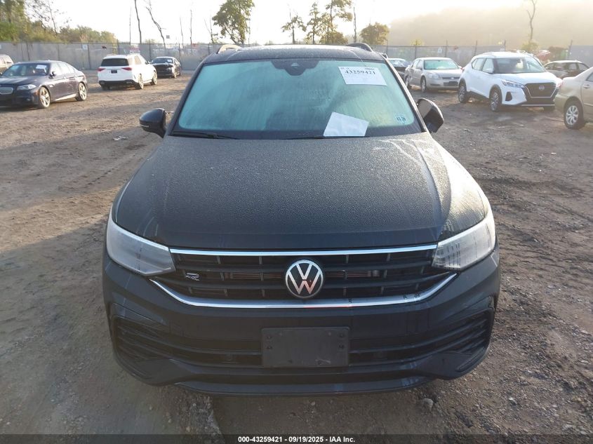 2024 Volkswagen Tiguan 2.0T Se R-Line Black VIN: 3VV8B7AX4RM175929 Lot: 43259421