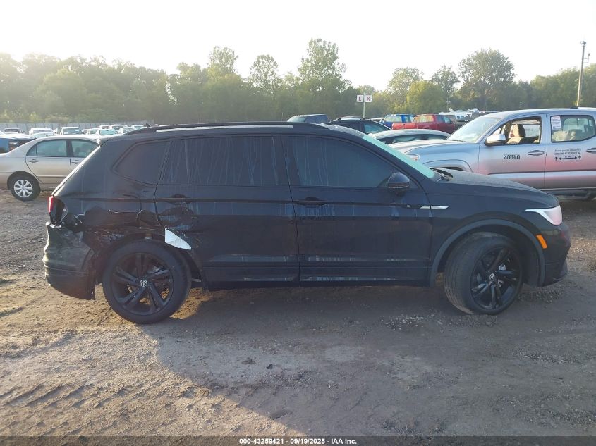 2024 Volkswagen Tiguan 2.0T Se R-Line Black VIN: 3VV8B7AX4RM175929 Lot: 43259421