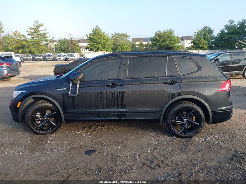 2024 Volkswagen Tiguan 2.0T Se R-Line Black VIN: 3VV8B7AX4RM175929 Lot: 43259421