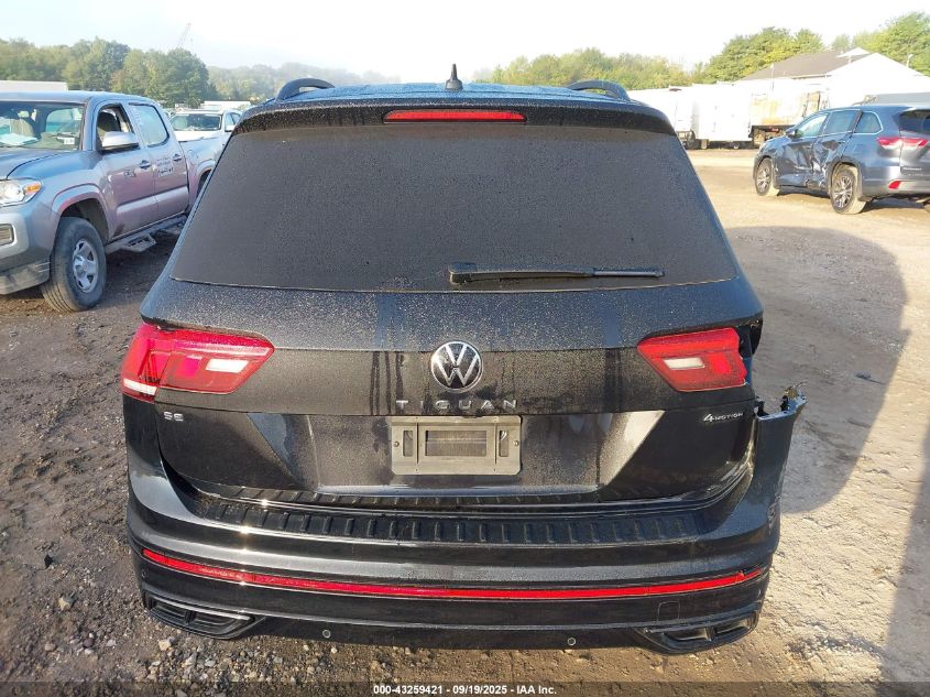 2024 Volkswagen Tiguan 2.0T Se R-Line Black VIN: 3VV8B7AX4RM175929 Lot: 43259421