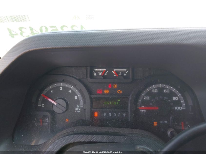 2011 Ford E-150 Commercial VIN: 1FTNE1EW0BDB33377 Lot: 43259434