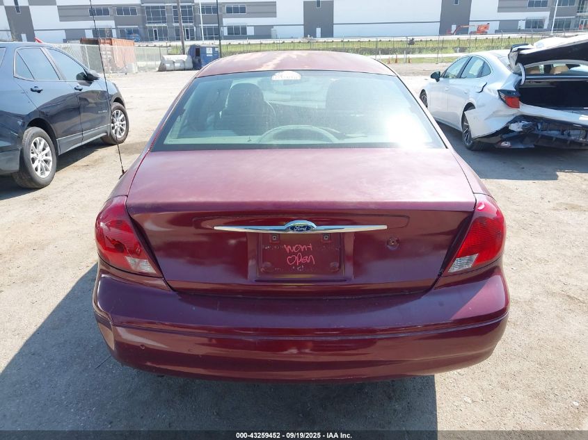 2000 Ford Taurus Se VIN: 1FAFP53U3YA109162 Lot: 43259452