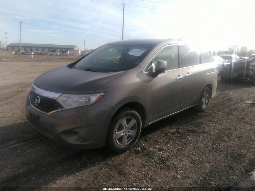 Vin: jn8ae2kp7g9156106, lot: 43754031, nissan quest platinum/s/sl/sv 20162