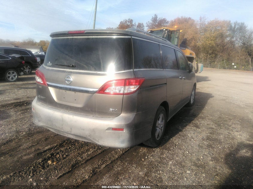 Vin: jn8ae2kp7g9156106, lot: 43754031, nissan quest platinum/s/sl/sv 20164