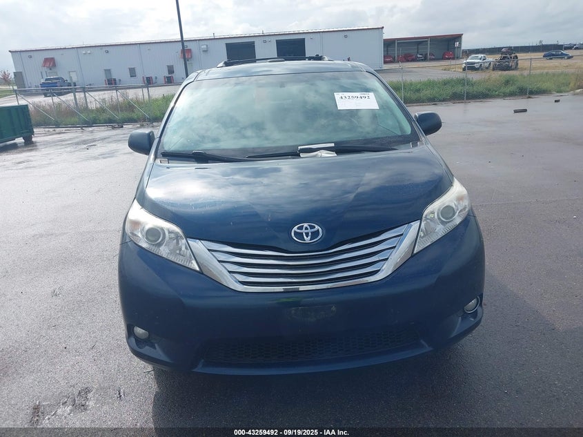 2011 Toyota Sienna Limited VIN: 5TDDK3DC2BS029470 Lot: 43259492