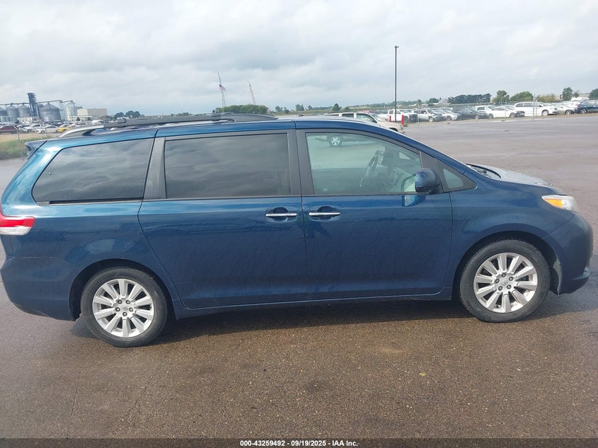 2011 Toyota Sienna Limited VIN: 5TDDK3DC2BS029470 Lot: 43259492